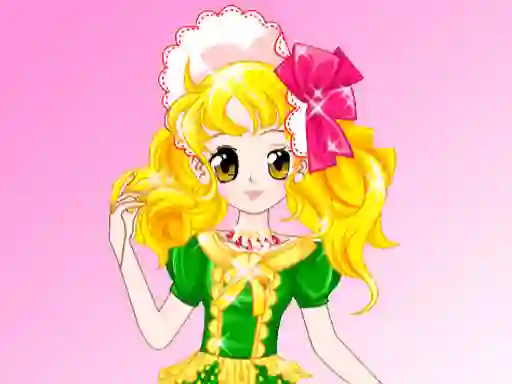 Žaidimas Anime Girl Dressup internete