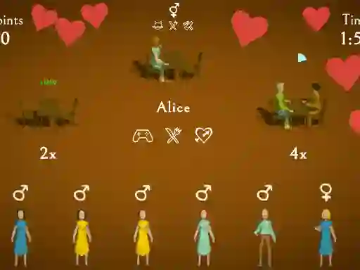 Žaidimas Quick dating internete