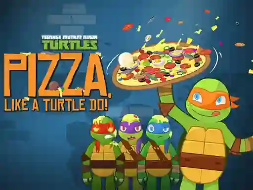Žaidimas Ninja Turtles: Pizza Like A Turtle Do! internete