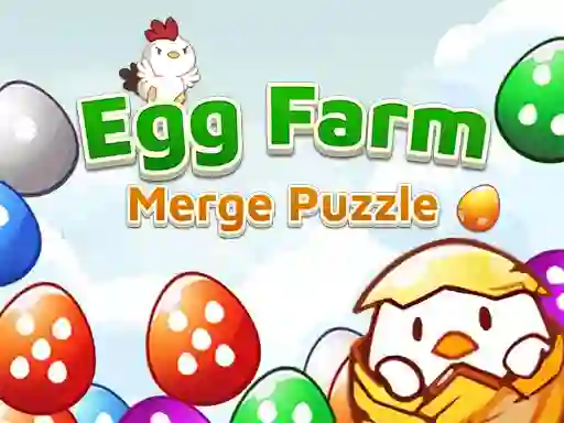 Žaidimas Egg Farm Merge Puzzle internete
