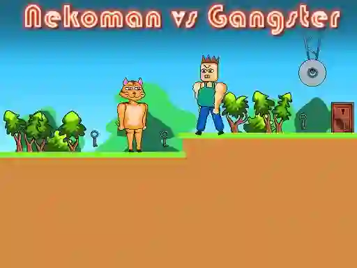 Žaidimas Nekoman vs Gangster internete