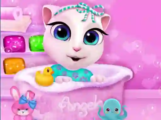 Žaidimas Baby Angela Bathing Time internete