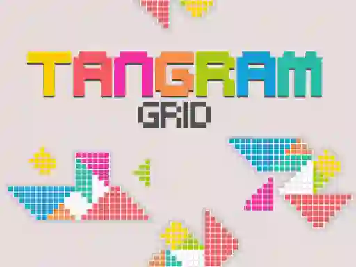 Žaidimas Tangram Grid internete