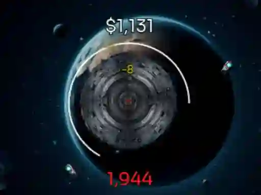 Žaidimas Deep Space Idle internete
