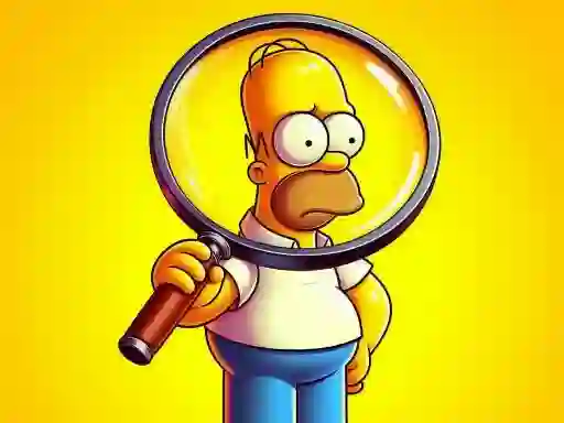 Žaidimas The Simpsons Find the Difference internete