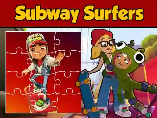 Žaidimas Subway Surfers Puzzle internete