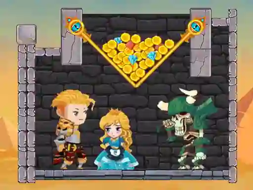 Žaidimas Hero Rescue Pull The Pin internete