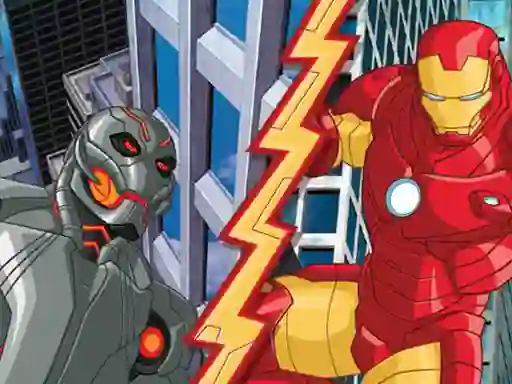 Žaidimas Avengers Iron Man Rise of Ultron 2 internete