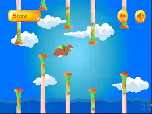Žaidimas Bear Flight internete