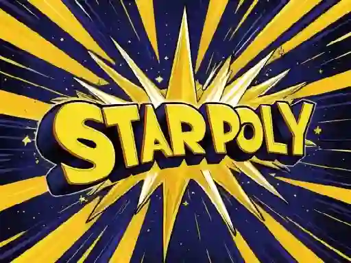 Žaidimas Star poly internete