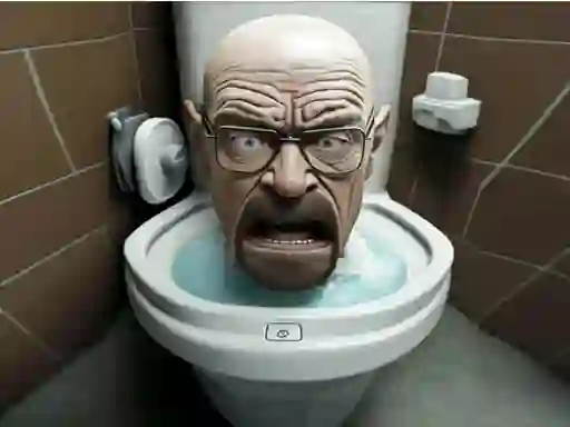Žaidimas Funny Skibidi Toilet Face internete