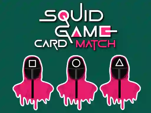 Žaidimas Squid Game Memory Card Match internete