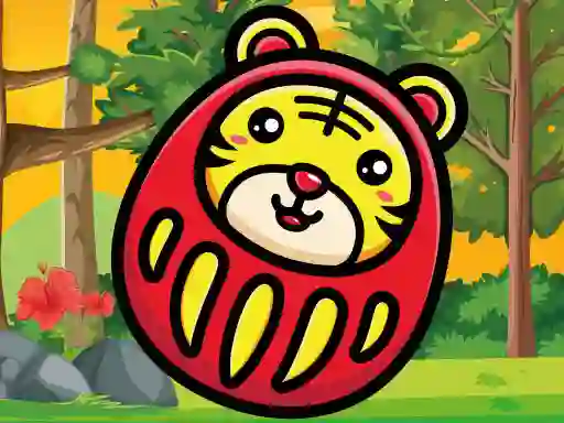 Žaidimas Daruma Tiger Run internete