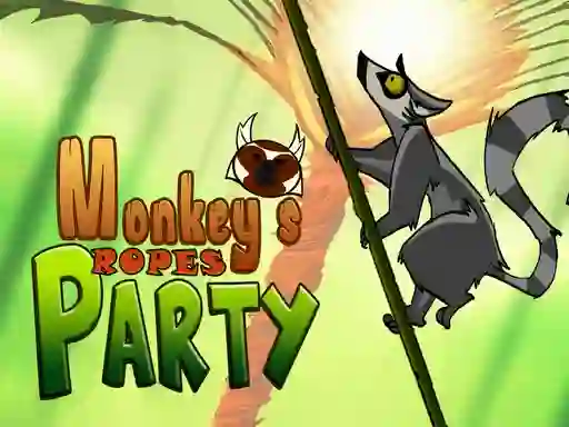 Žaidimas Monkey's ropes party internete