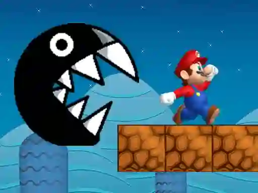 Žaidimas Ultimate Mario run internete