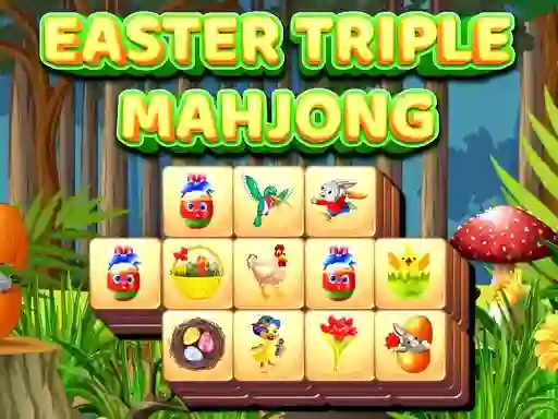 Žaidimas Easter Triple Mahjong internete