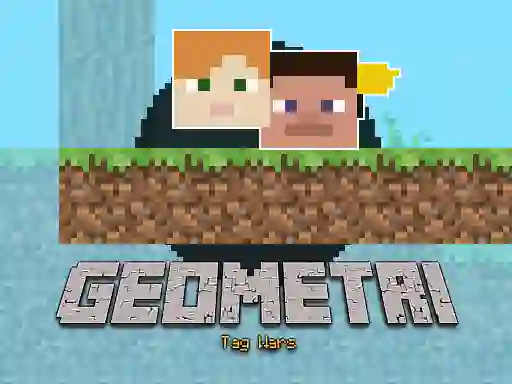 Žaidimas Geometri Tag Wars internete