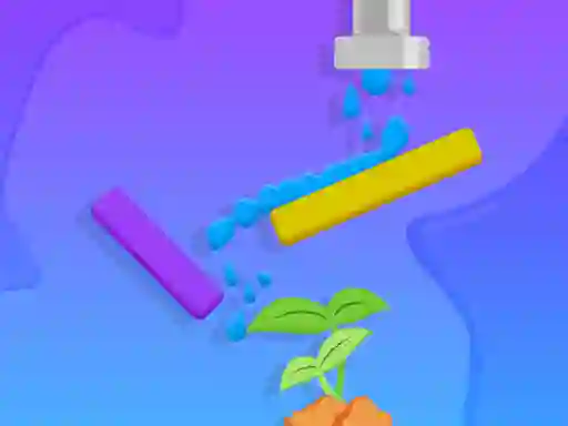 Žaidimas Sprinkle Plants Puzzle Game internete