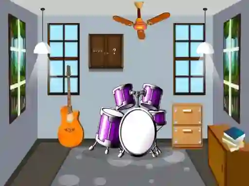 Žaidimas Musician House Escape internete