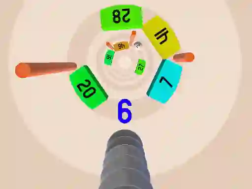 Žaidimas Snake vs Balls internete