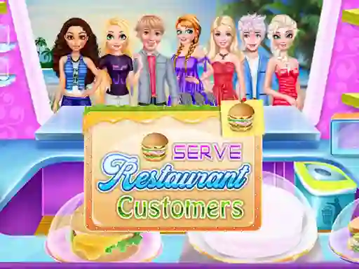 Žaidimas Serve Restaurant Customers internete