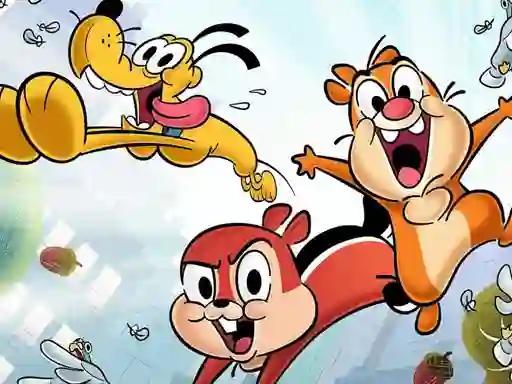 Žaidimas Chip and Dale 2021 Slide internete