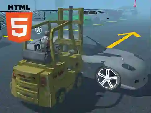 Žaidimas ForkLift Real Driving Sim internete
