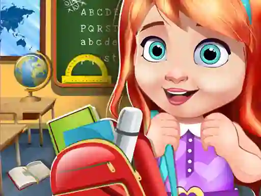 Žaidimas My School Doll House Games internete