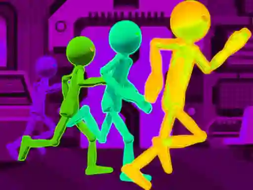 Žaidimas Stickman Escape Parkour internete