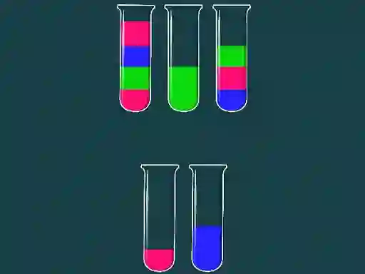 Žaidimas Water Sorting Color in the bottle internete