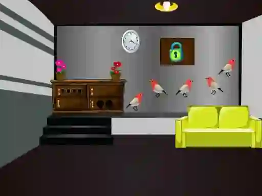 Žaidimas Grey Checked Room Escape internete