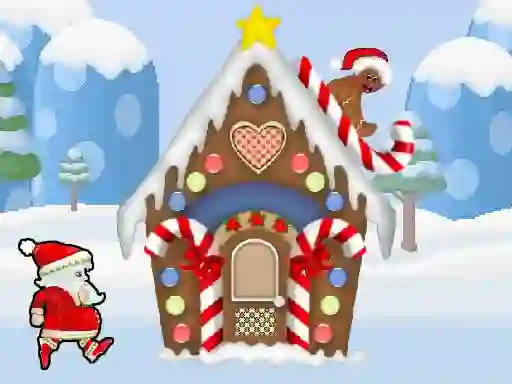 Žaidimas Santa Christmas Run internete