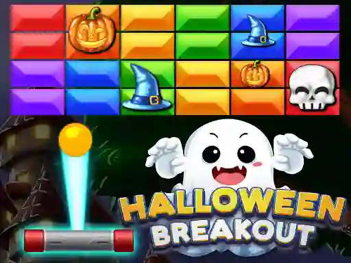 Žaidimas Halloween Breakout internete