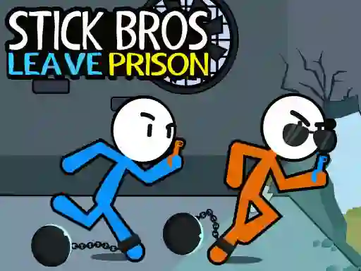 Žaidimas Stick Bros Leave Prison internete