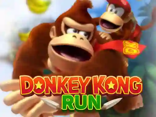 Žaidimas Donkey Kong Run internete