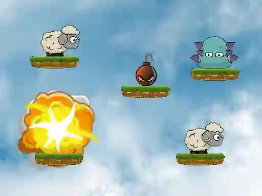 Žaidimas Blobs And Sheep internete