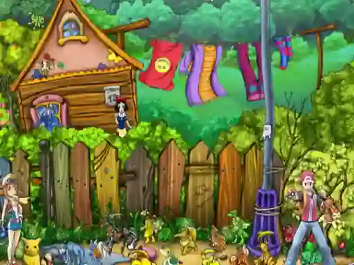 Žaidimas Hidden pokemon internete