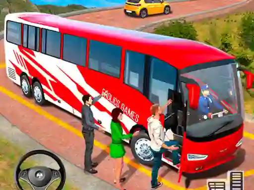 Žaidimas Modern Bus Simulator New Parking Games internete