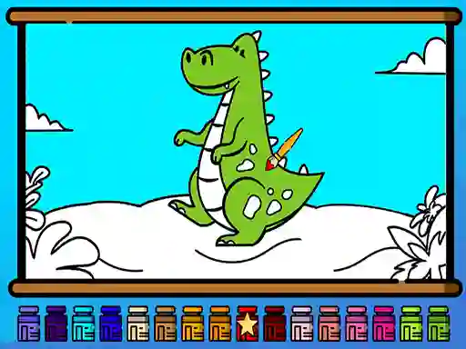 Žaidimas Super Game Coloring internete