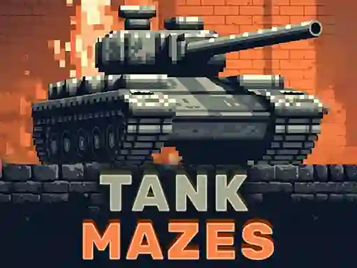Žaidimas Tank Mazes internete
