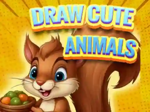 Žaidimas Draw Cute Animals internete