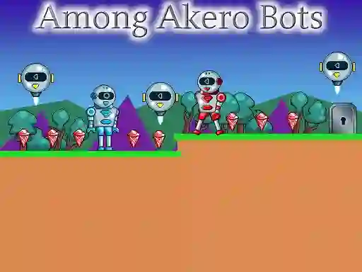 Žaidimas Among Akero Bots internete