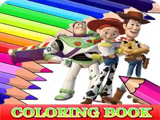Žaidimas Coloring Book for Toy Story internete