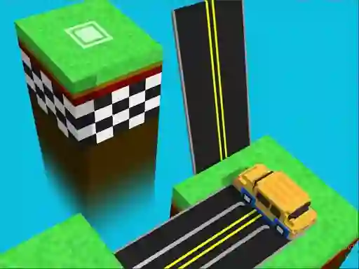 Žaidimas Blocky Taxy ZigZag internete