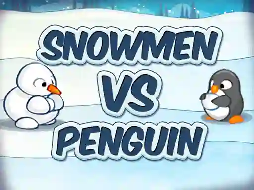Žaidimas Snowmen vs Penguin internete