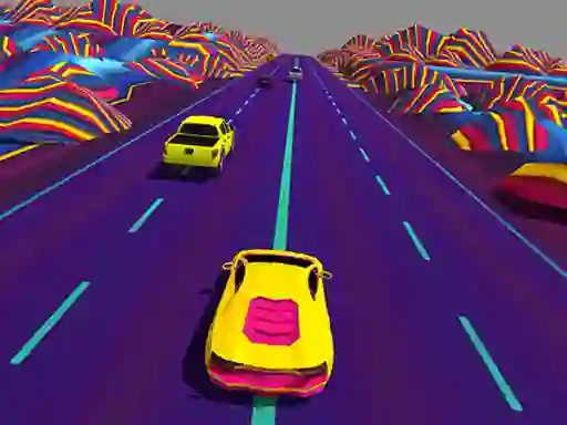 Žaidimas Neon Race Retro Drift internete