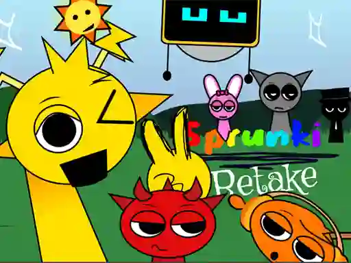 Žaidimas Sprunki Retake FINAL v4 internete
