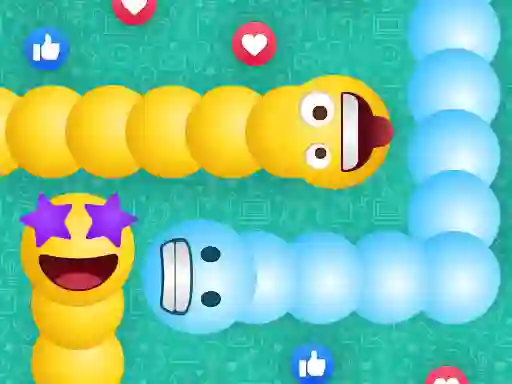 Žaidimas Social Media Snake internete
