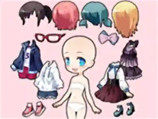 Žaidimas Chibi Anime Princess Doll internete