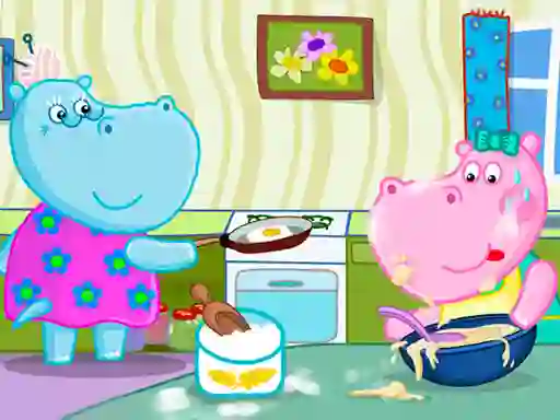 Žaidimas Hippo Cooking School internete